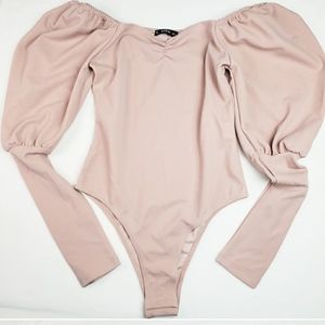 Puffy Sleeve Bodysuit Size Small